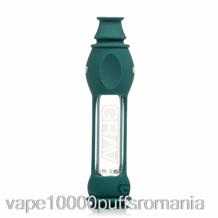 Vape Romania Grav Octo-taster Cu Piele De Silicon Teal Inchis